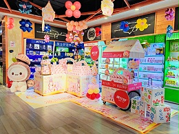 果萃柔肤系列终端陈列2